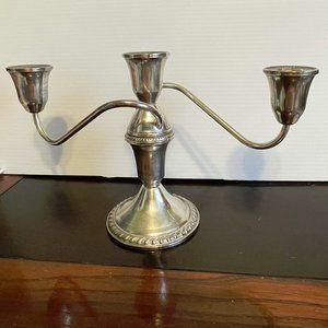 VINTAGE Duchin Creation, sterling silver 3 Twisted Arm Candelabra